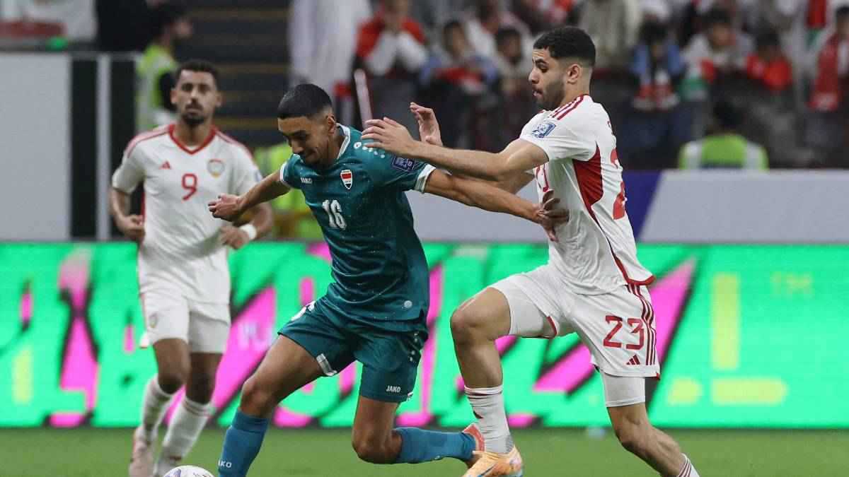 موعد مباراة الإمارات والعراق والقنوات الناقلة