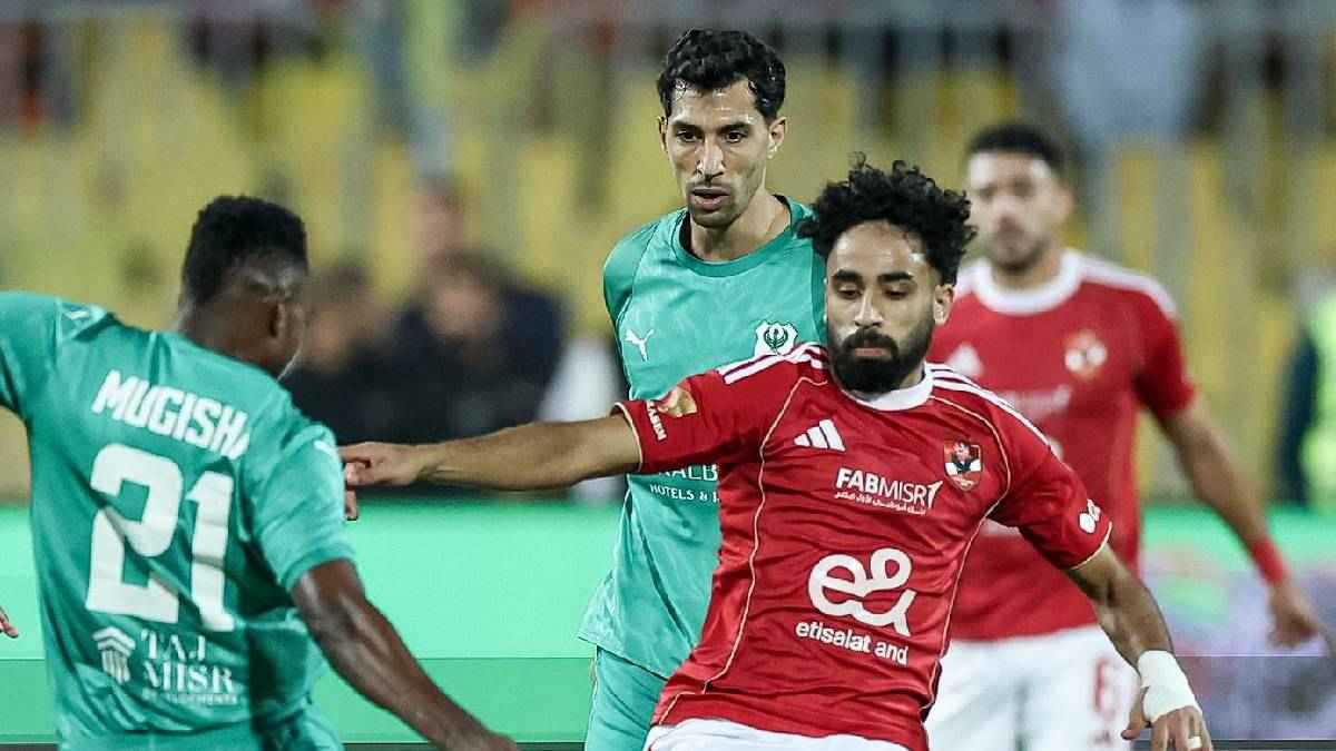 نتيجة وملخص ورجل مباراة الأهلي والمصري البورسعيدي في الدوري المصري