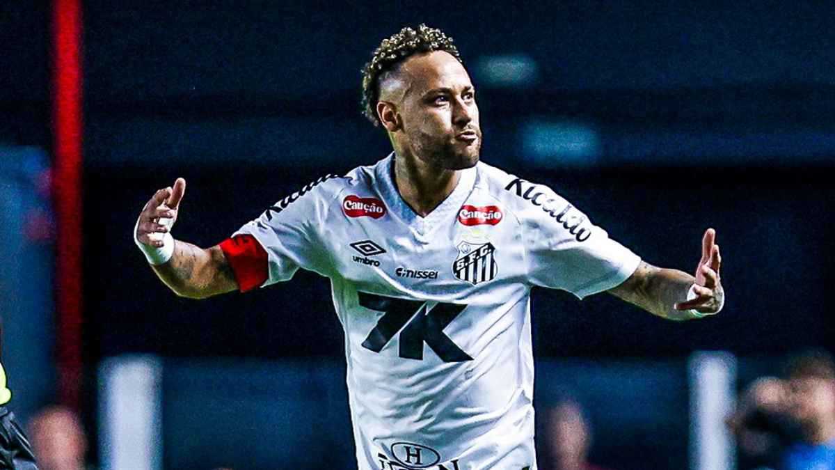 نيمار يسجل ويصنع فوزا ثمينا لسانتوس على سبورت بالدوري البرازيلي (فيديو)