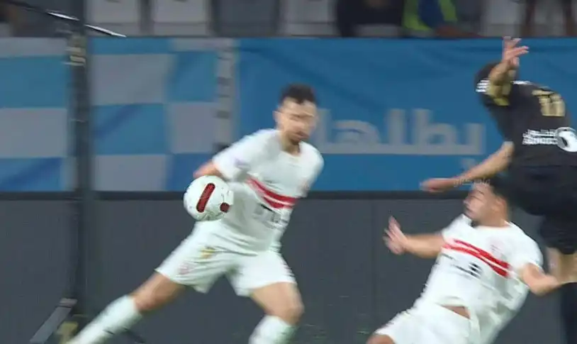 الونش لاعب الزمالك أمام بيراميدز