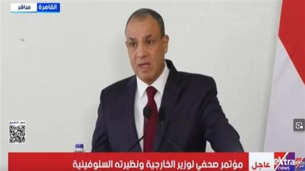 وزير الخارجية ونظيرته البريطانية يبحثان مستجدات القضية الفلسطينية