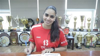 آيات ياسين لاعبة كرة الطائرة سيدات: سعيدة بعودتي لبيتي.. واللعب بقميص الأهلي مسئولية كبيرة