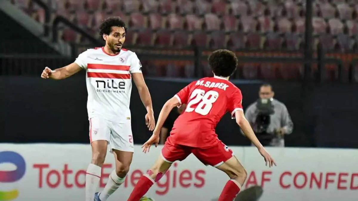 أحمد حمدي لاعب الزمالك