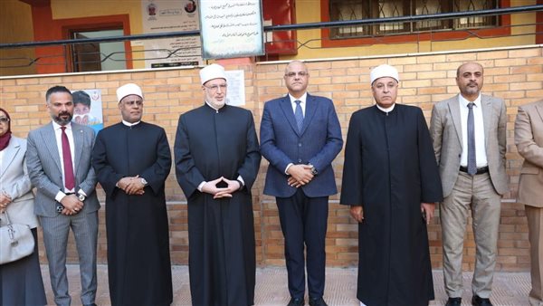وكيل الأزهر ومحافظ القليوبية يتفقدان معهد طوخ الابتدائي