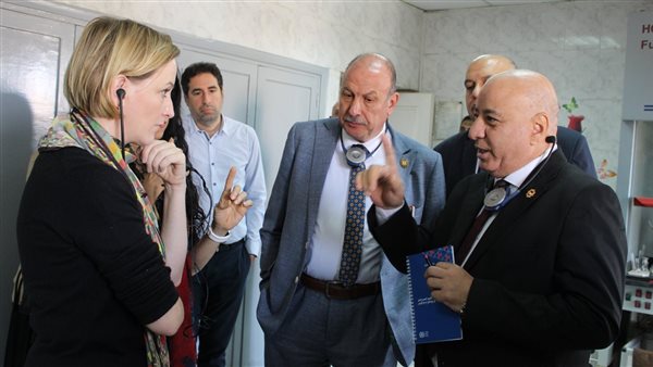 وفد من منظمة العمل الدولية يزور المركز القومي للسلامة المهنية