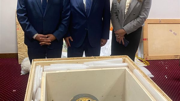 مصر تسترد قطعتين أثريتين من بلجيكا