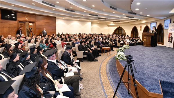 حفل تخريج دفعتين من معهد الكتاب المقدس بالمعادي