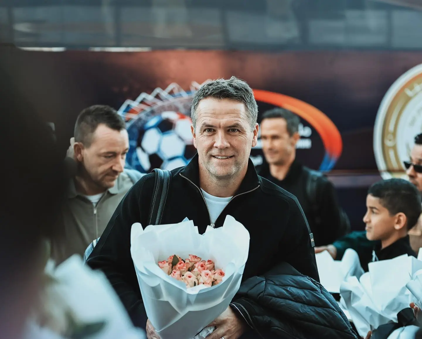 مايكل أوين في ملعب بنغازي