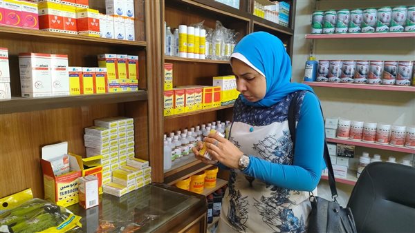 وزارة الزراعة تواصل حملاتها المكثفة للتفتيش على مراكز بيع وتداول المستحضرات البيطرية