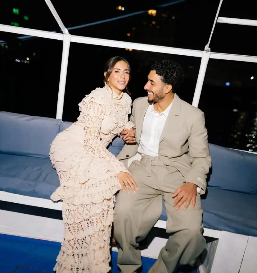 عمر مرموش وجيلان الجباس 