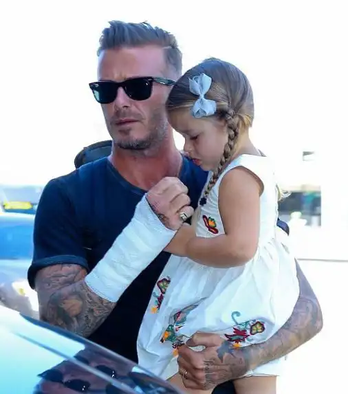 ابنة بيكهام