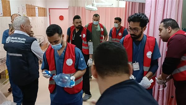 تنفيذ برنامج تدريب مدربين في مجال إدارة الإصابات الجماعية