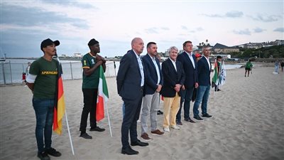 شريف العريان في ختام بطولة العالم بياثل ترياثل ليزر رن