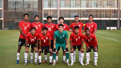 منتخب مصر مواليد 2007 بقيادة وائل رياض يفوز على النصر للتصدير وديًا