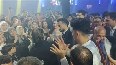تفاصيل حفل زفاف أحمد عبد القادر وسط الأهل والأصدقاء في الدقهلية