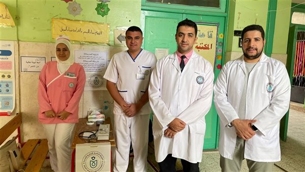 264 فرقة طبية متحركة بمحافظات إقليم القناة تواصل العمل أمام ومحيط اللجان