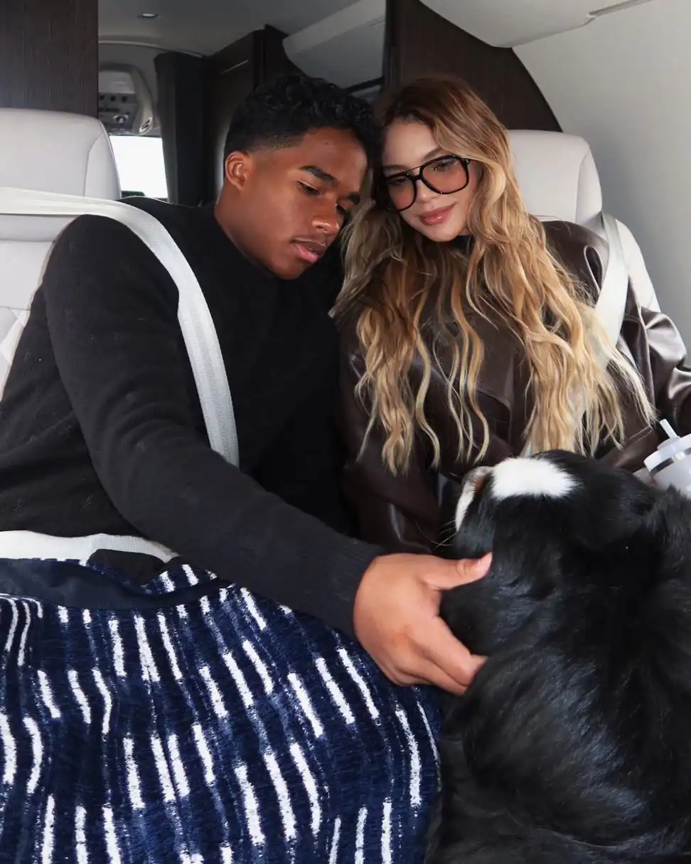 إندريك وزوجته غابرييلي ميراندا 