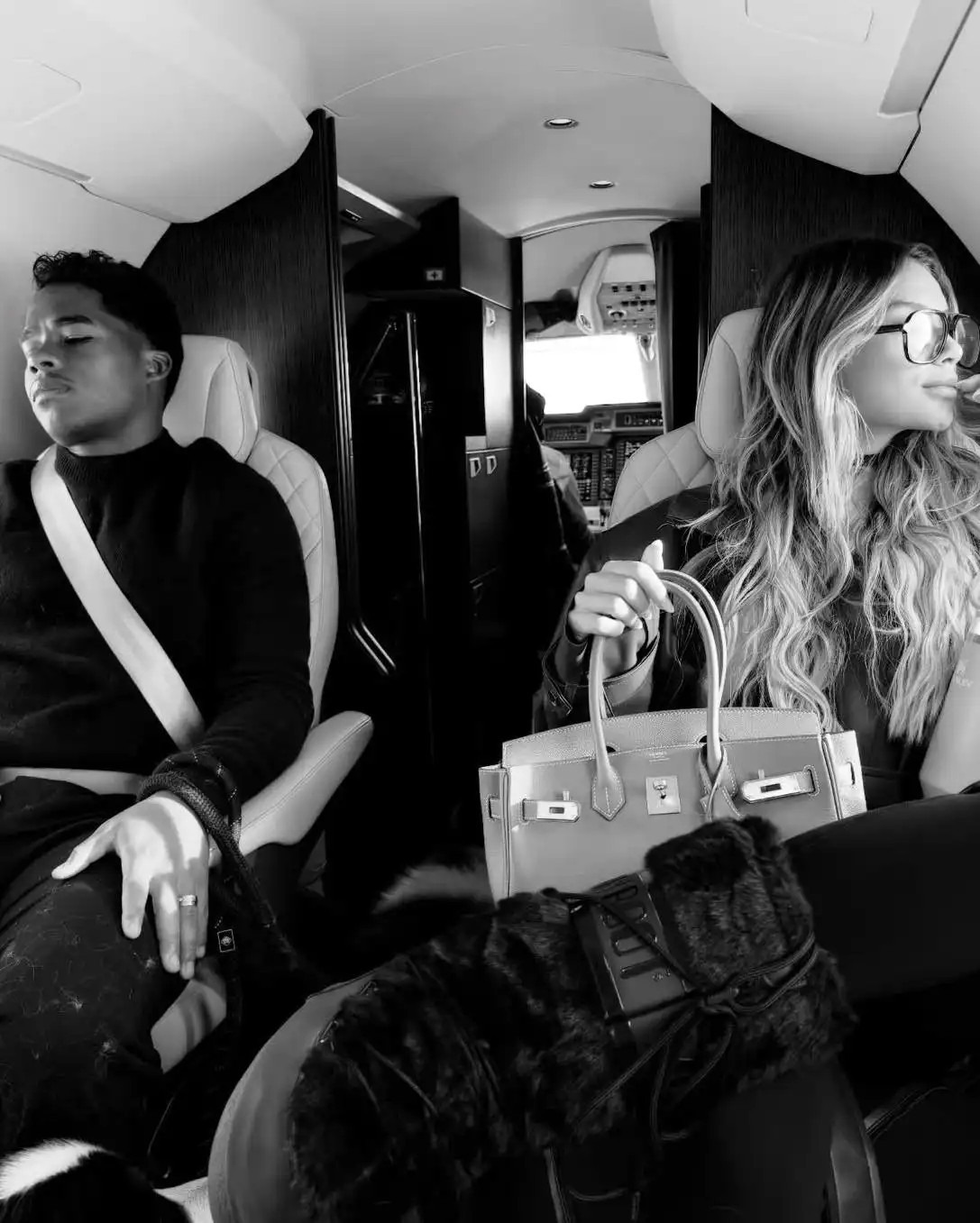 إندريك وزوجته غابرييلي ميراندا 