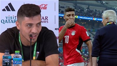 محمد شريف قبل مواجهة الأردن: “حلمي طولان “أبويا” ومفيش خلاف بيني وبينه.. والموضوع اتفهم غلط”