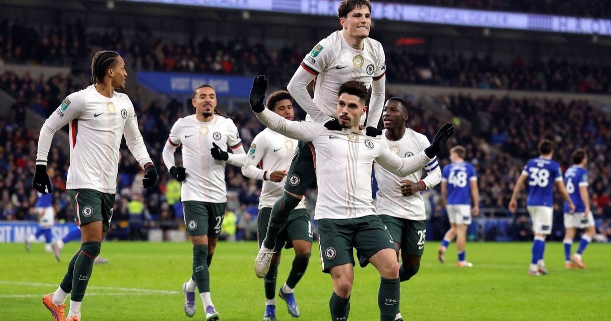 تشيلسي يتأهل لقبل نهائي كأس الرابطة بالفوز على كارديف