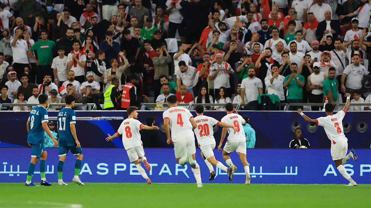 منتخب الأردن يفوز على العراق