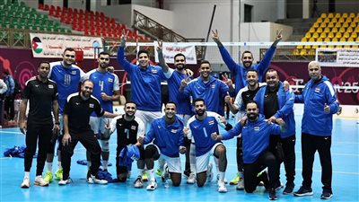 َمنتخب مصر يهزم البحرين في كأس التحدي العربي للكرة الطائرة