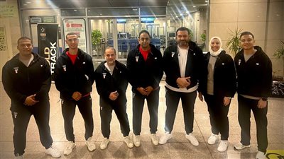 مقدمة البعثة المصرية تغادر إلى أنجولا للمشاركة في دورة الألعاب الأفريقية