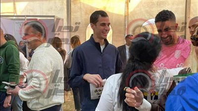 على فرج نجم الإسكواش يساند أحمد الرفاعي بانتخابات نادي الجزيرة