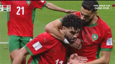 أزارو يضرب أولاً.. المغرب تتقدم على سوريا بهدف ثمين في ربع نهائي كأس العرب