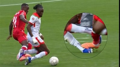 قبل صلاح عادل لاعب منتخب السودان: باسيليو ندونج أول لاعب يحصل على بطاقة حمراء في كأس أمم أفريقيا 2025