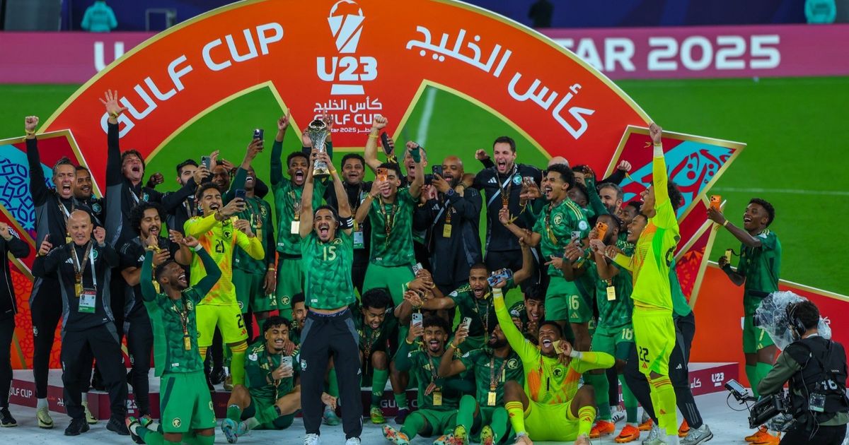 السعودية تهزم العراق وتحصد كأس الخليج تحت 23 عاماً