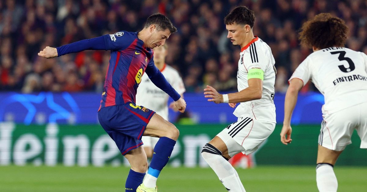 ليفاندوفسكي في أبطال أوروبا.. جفاف تهديفي مستمر منذ 8 أشهر