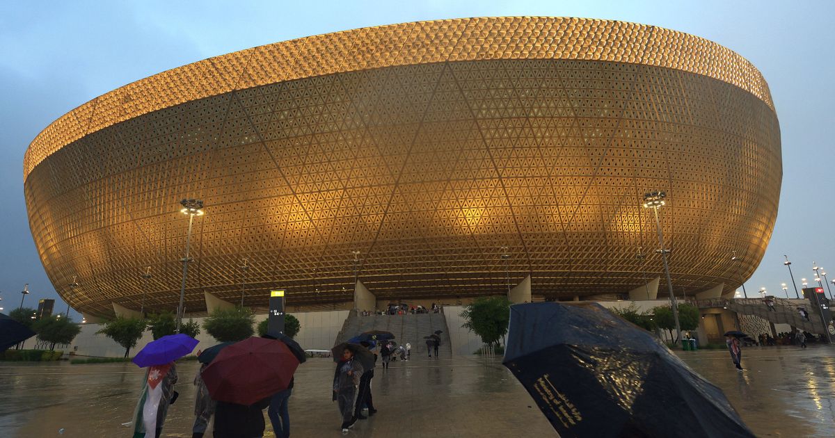 هل تؤثر الأمطار بجاهزية ملعب لوسيل قبل نهائي المغرب والأردن؟