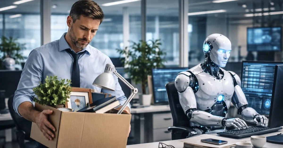 الذكاء الاصطناعي تسريح 55 ألف موظف الولايات المتحدة في 2025