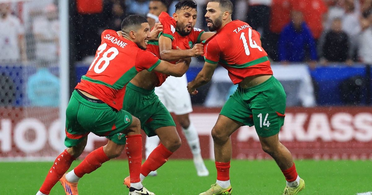 هدف طنان الخيالي يمنح المغرب التقدم على الأردن