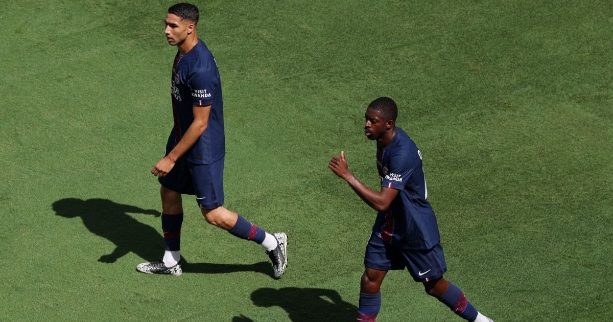 حكيمي فضّل صديقه المقرب على زميله ديمبيلي في تصويت The Best