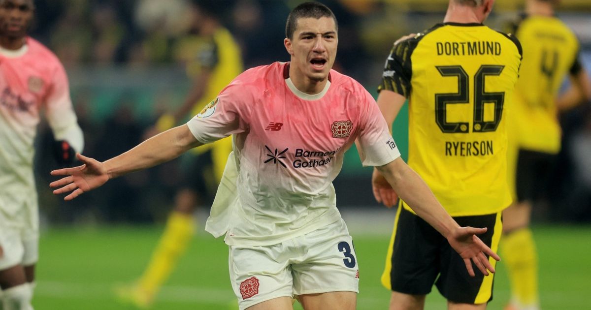 مازة يقود ليفركوزن إلى ربع نهائي الكأس على حساب دورتموند