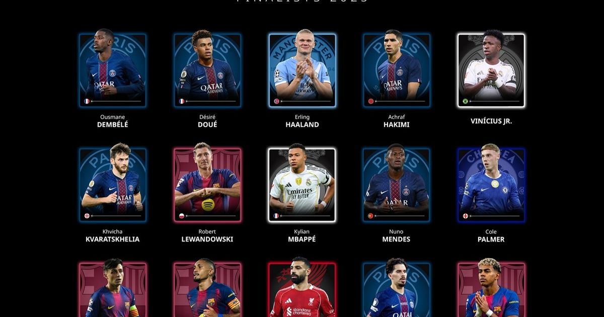 “غلوب سوكر” تكشف القائمة النهائية لجائزة أفضل لاعب في 2025