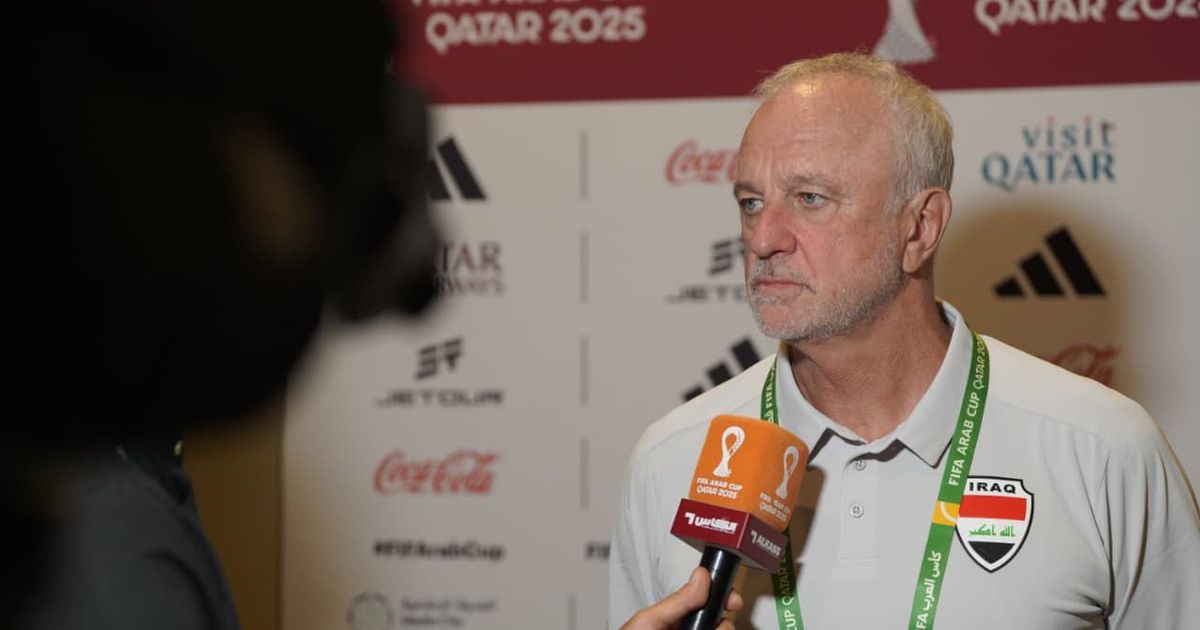 مدرب العراق يتوقع مباراة قوية ضد الأردن بكأس العرب “المبهرة”