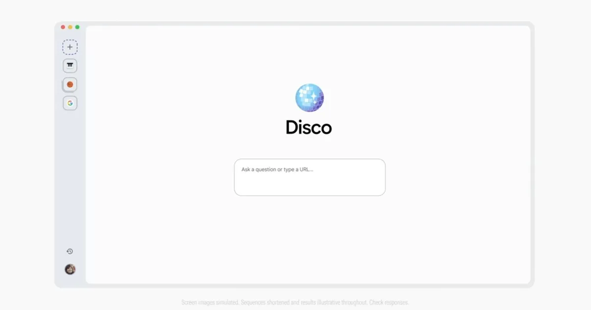 disco جوجل تختبر خدمة تحول مواقع الويب لتطبيقات تفاعلية