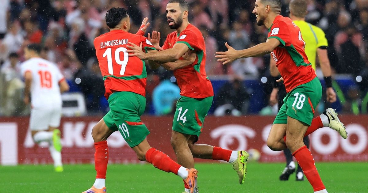 هدف طنان “المذهل” يتقدم للمغرب على الأردن في الشوط الأول
