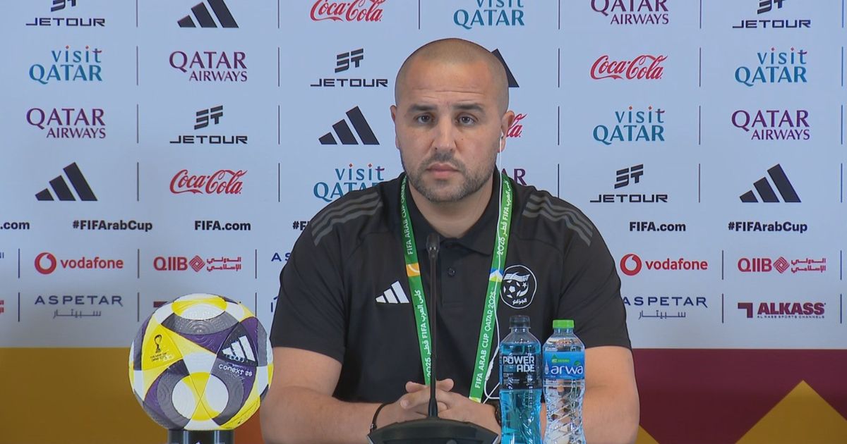 مدرب الجزائر مجيد بوقرة: كل مباراة في كأس العرب بمثابة نهائي