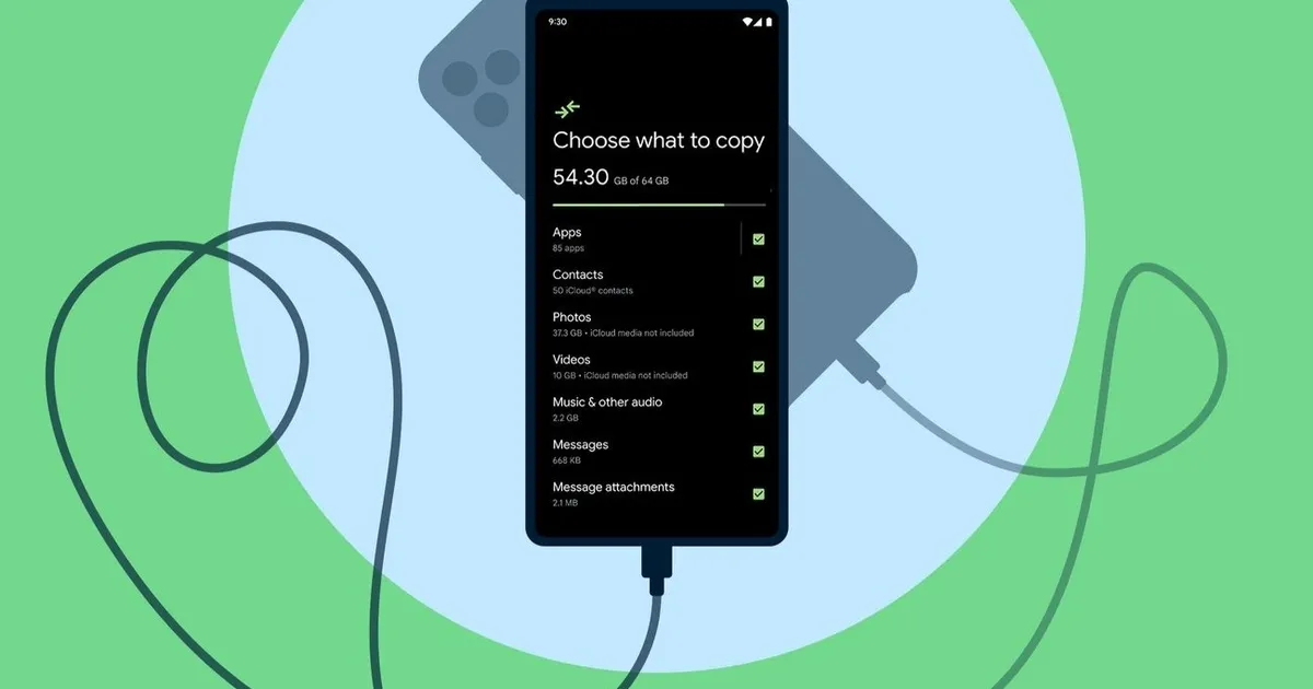 جوجل وأبل تتعاونان لتسهيل التبديل بين أندرويد وآيفون