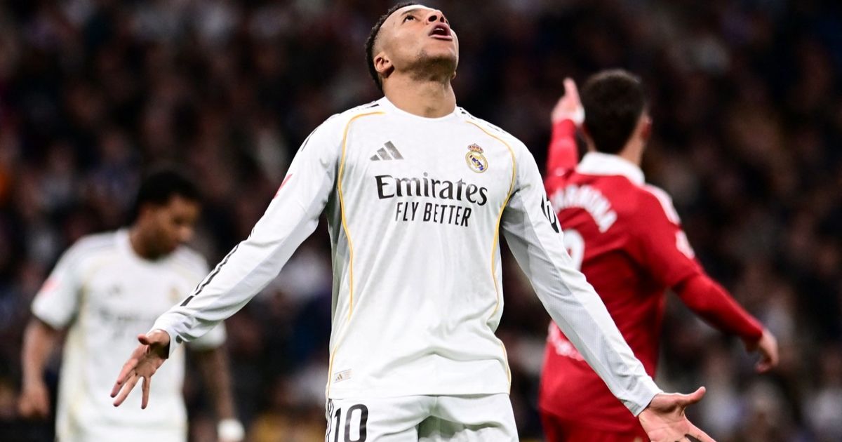 ريال مدريد ينهي 2025 بفوز صعب ومبابي يعادل رقم رونالدو