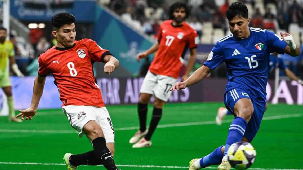 أكثر لاعب أبهر جمهور منتخب مصر في لقاء الكويت