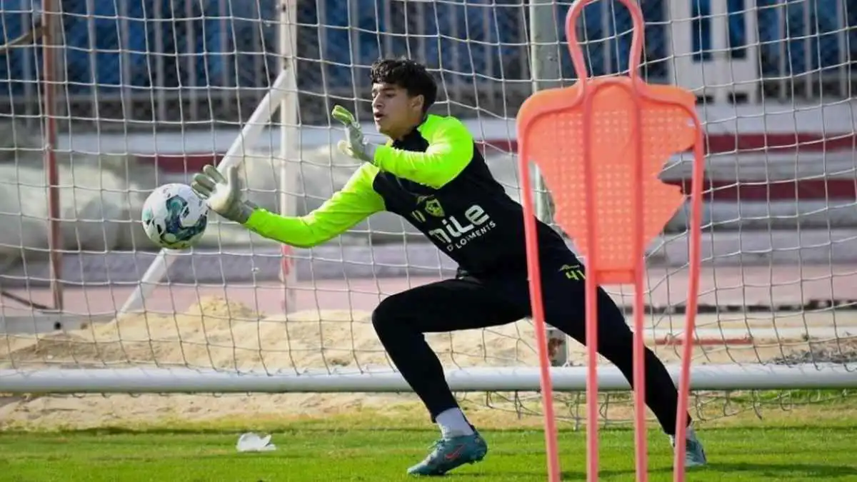 عمر عبد العزيز حارس ناشئين الزمالك