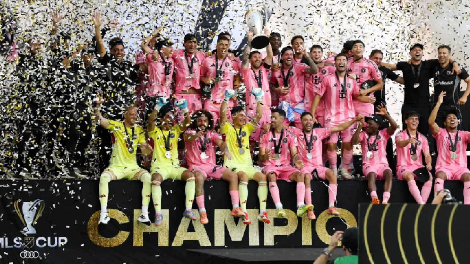 إنتر ميامي بطلاً للدوري الأمريكي للمرة الأولى في تاريخه (فيديو)