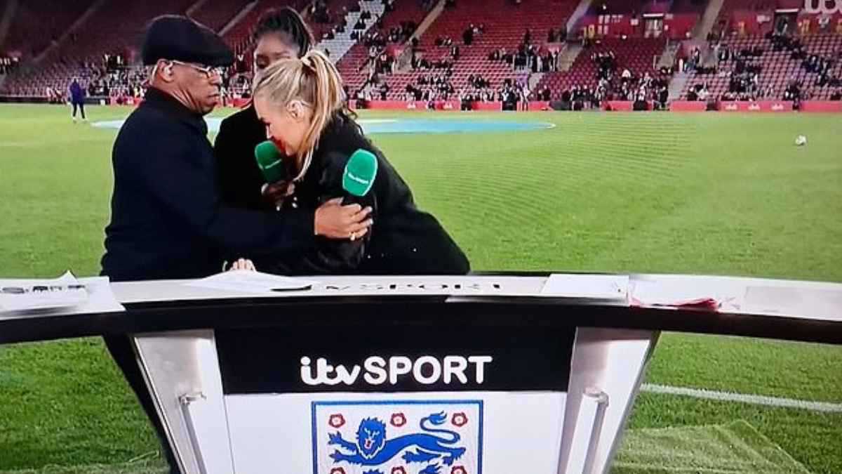 إيان رايت يكشف تفاصيل اللحظة “المقلقة” لانهيار المذيعة لورا وودز على الهواء