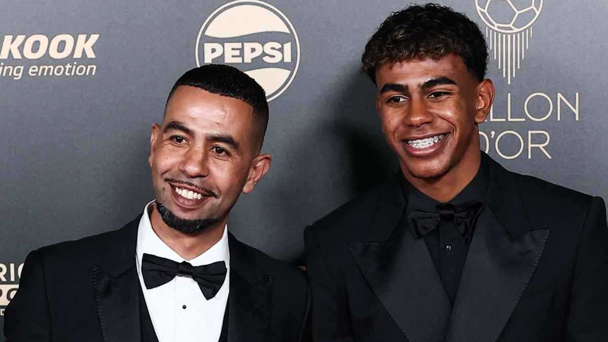 الأمن تدخل.. والد لامين يامال يفجر أزمة كبيرة خلال مباراة برشلونة وبيتيس