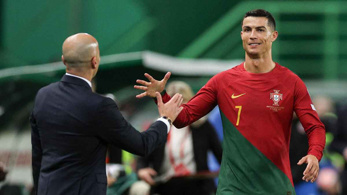 البرتغال ليست مرشحة.. مارتينيز يصدم كريستيانو رونالدو قبل كأس العالم